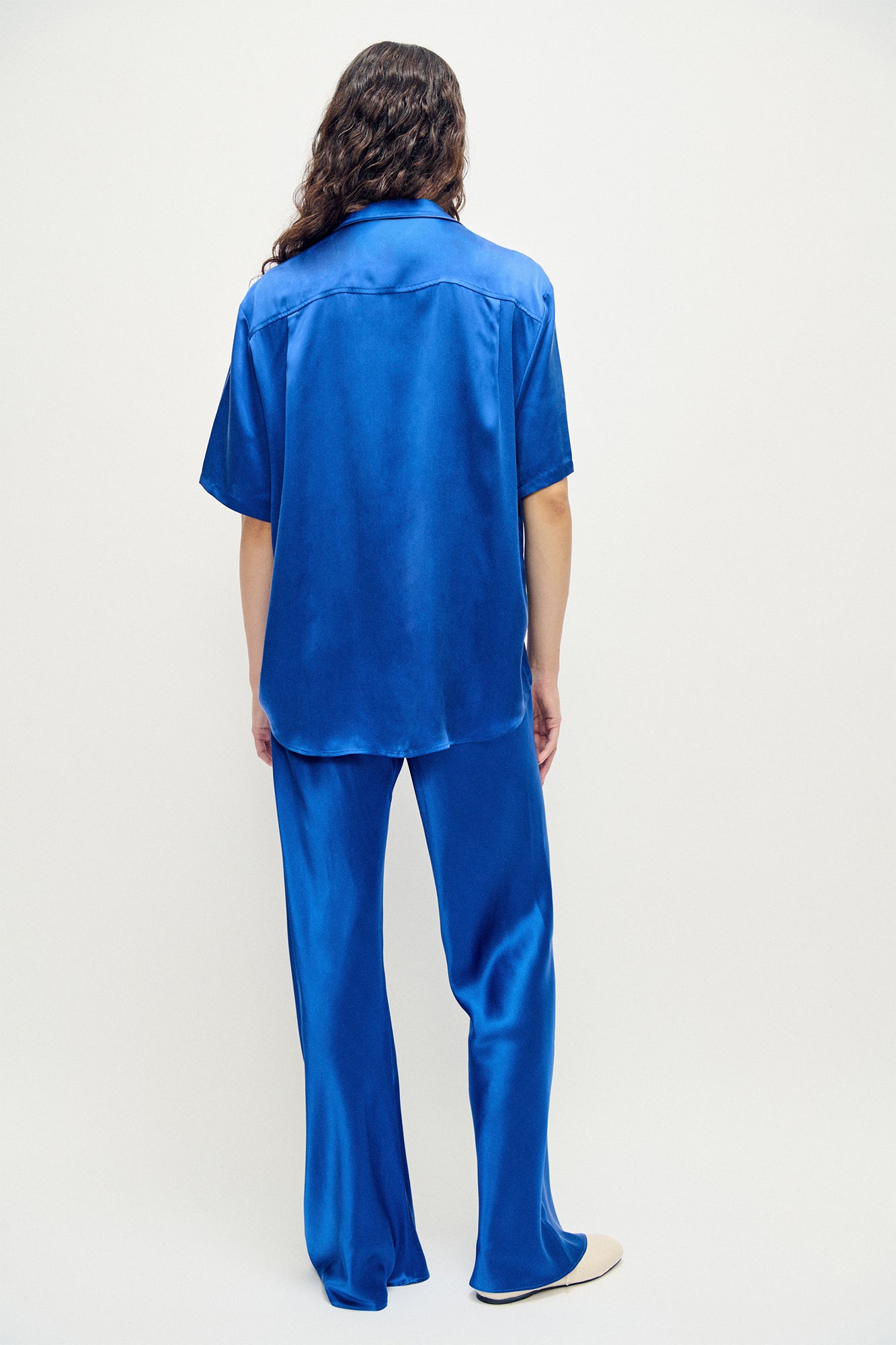 Bias Cut Pants Wedgwood