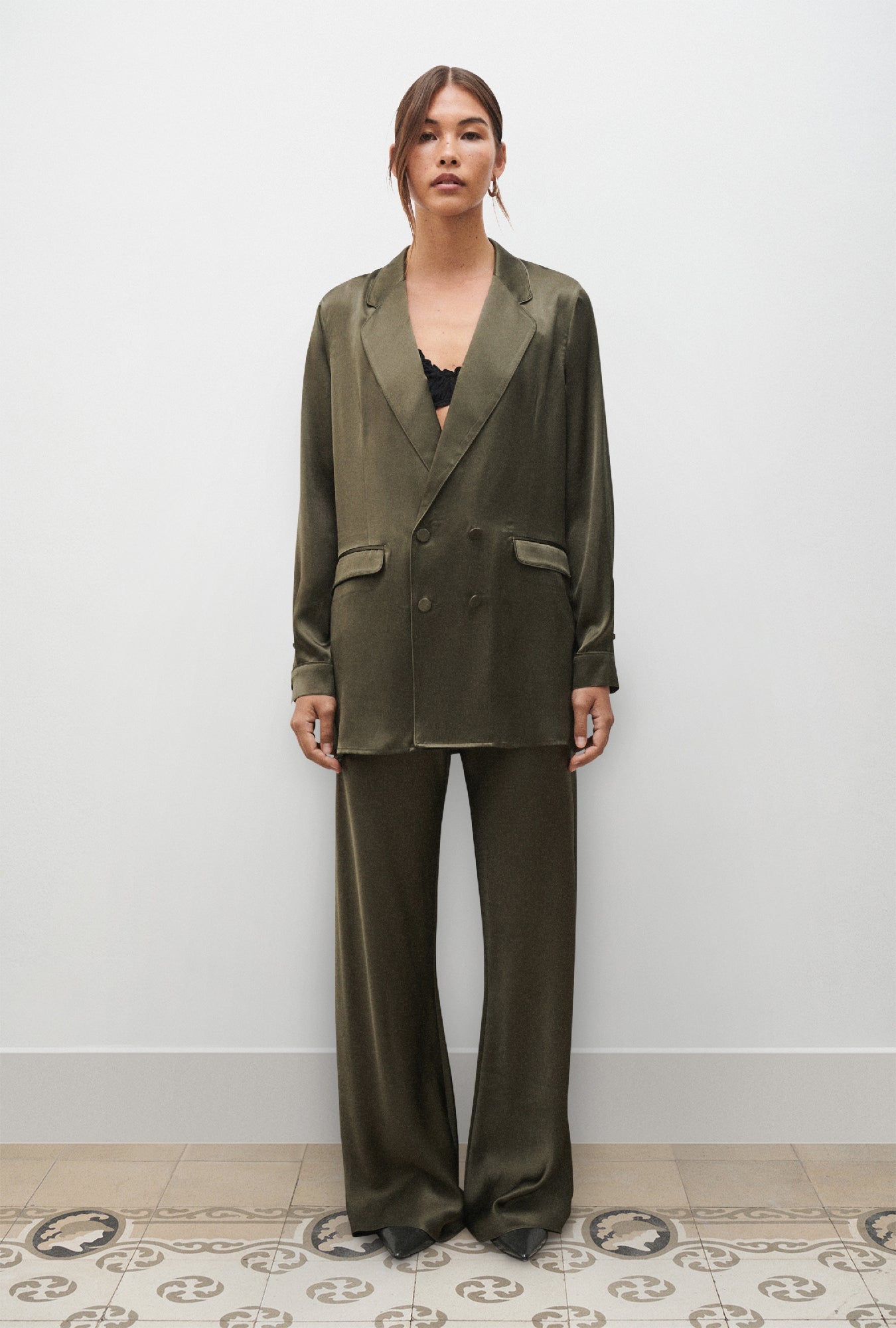 Relaxed Blazer Pine