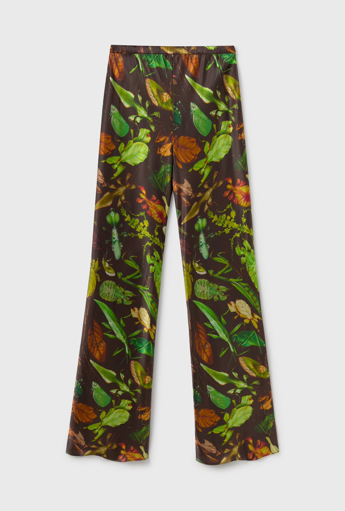 Bias Cut Pants Bug Camo