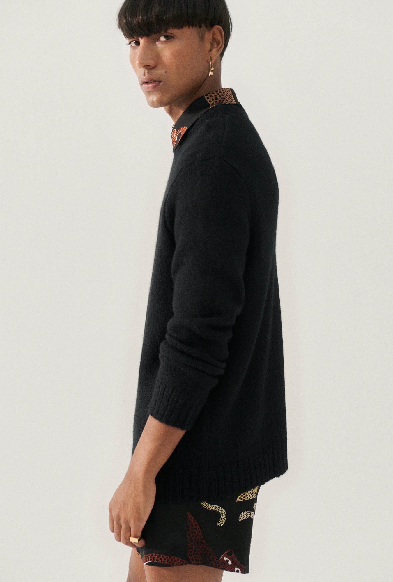 Knit Crewneck Black