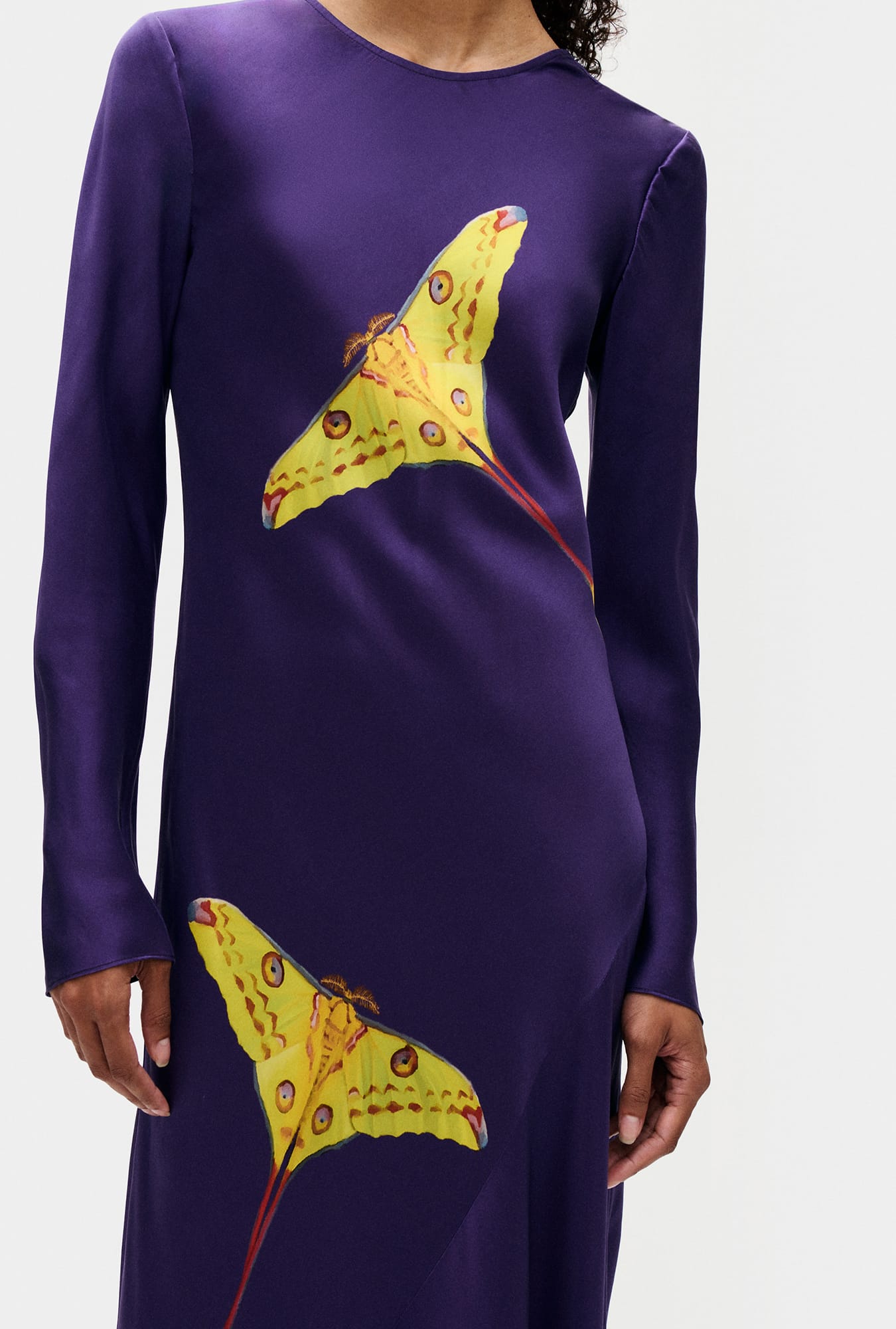 Full Sleeve Bias Dress Symbiotic