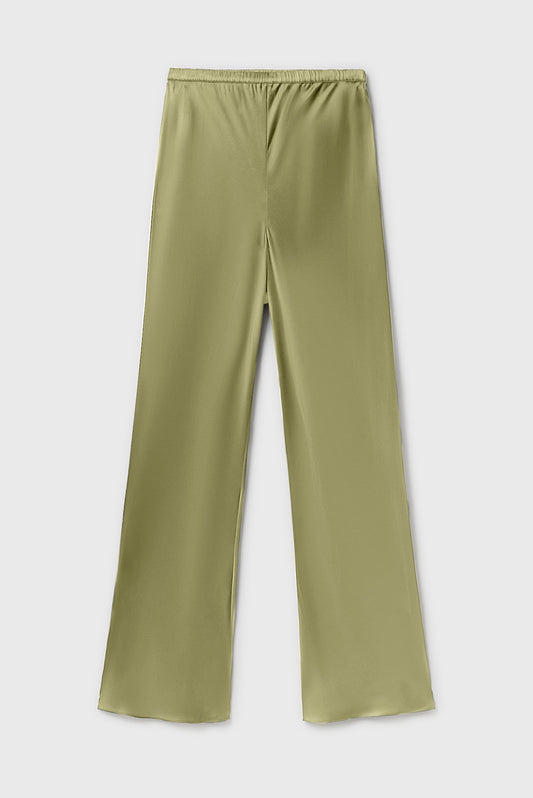 Bias Cut Pants Sage