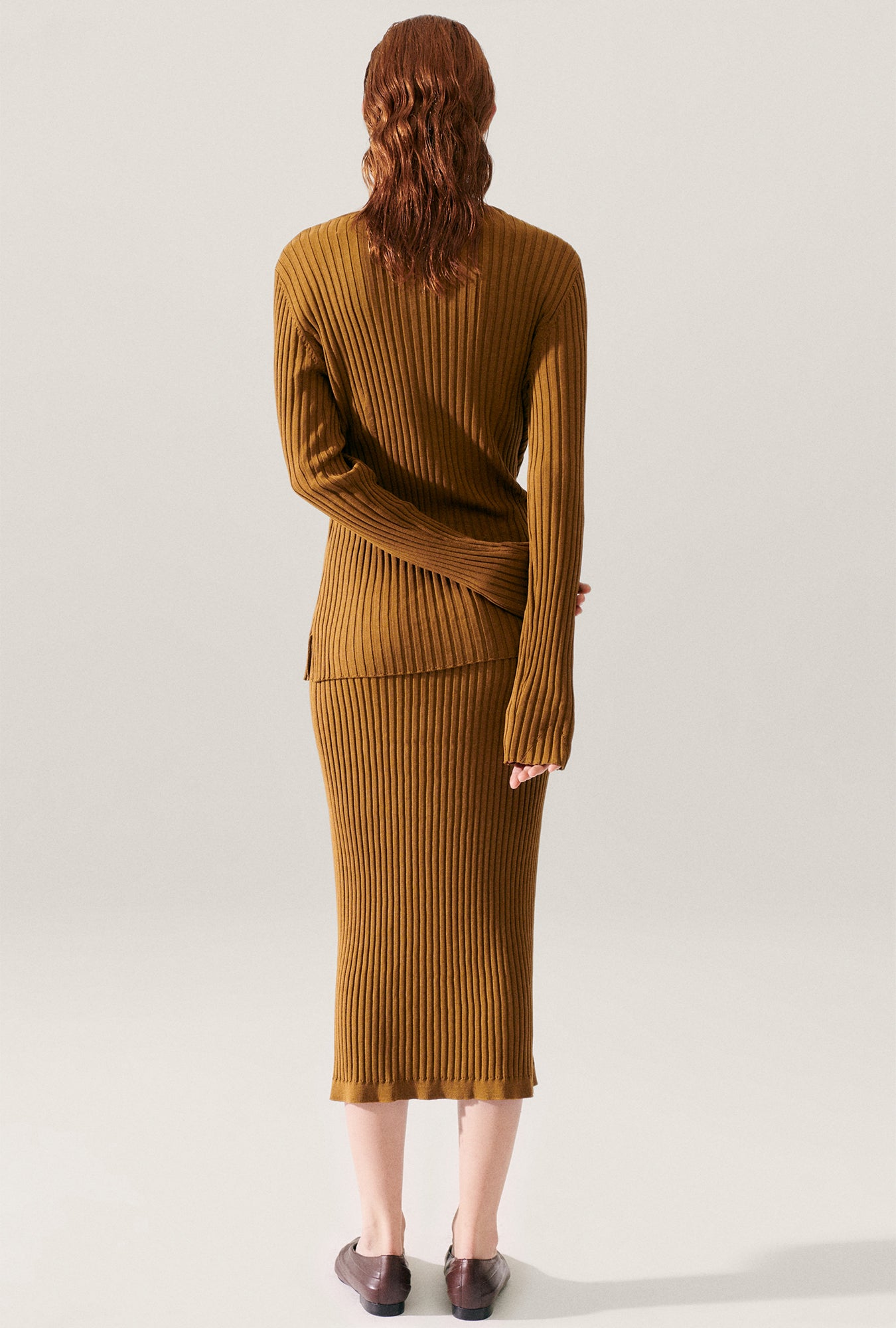 Ribbed Cardigan Drought