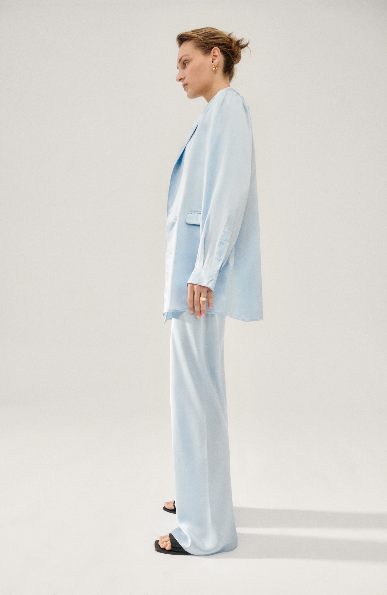 Relaxed Blazer Sky