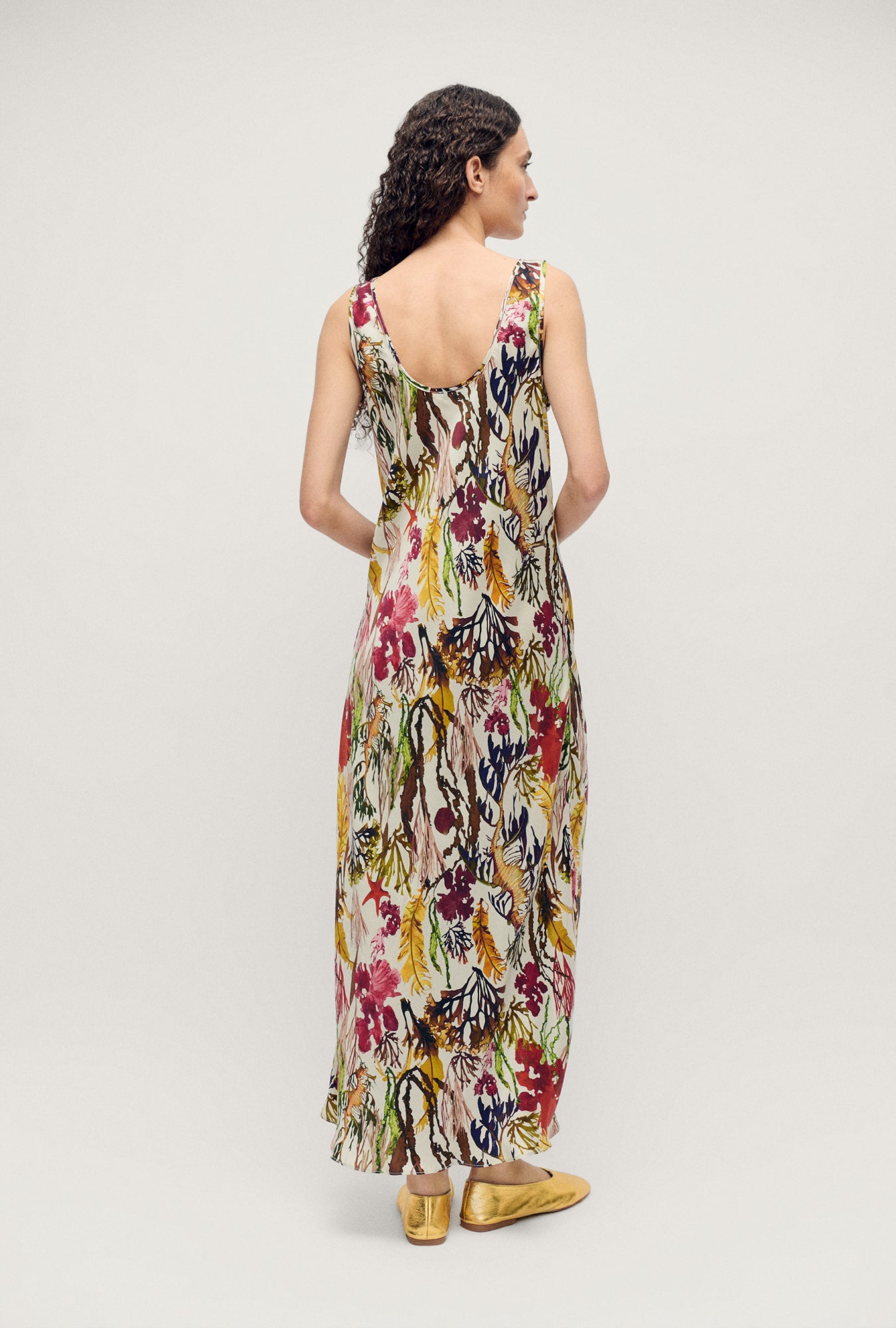 SCOOP NECK DRESS PLANKTONIC