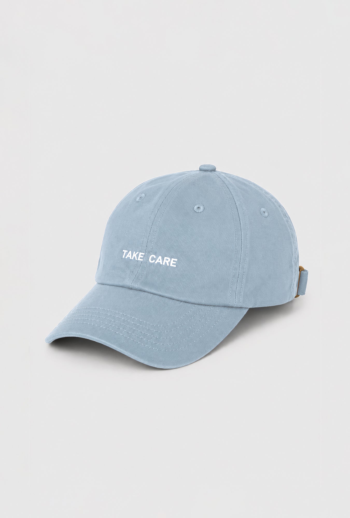 Dad Hat Take Care Baby Blue