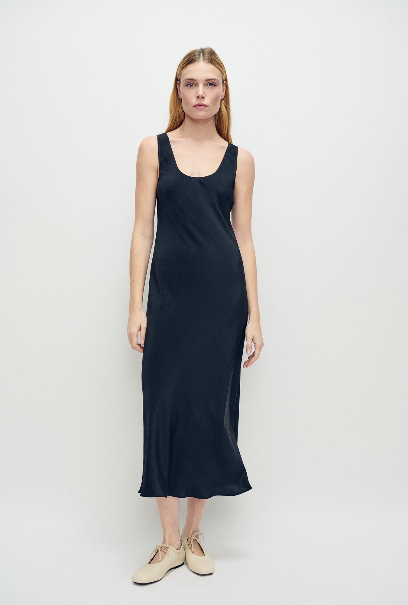 CDC Scoop Neck Dress Black