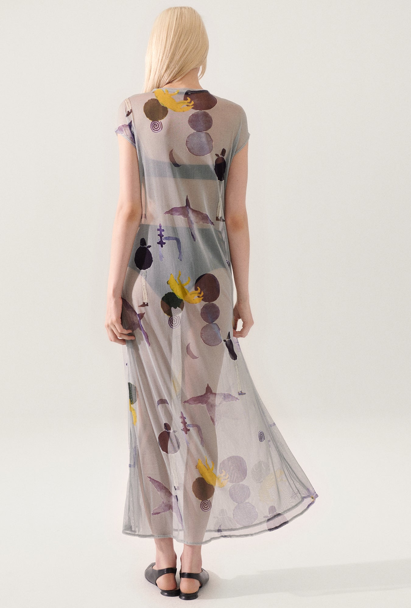 Silk Mesh Dress Protection