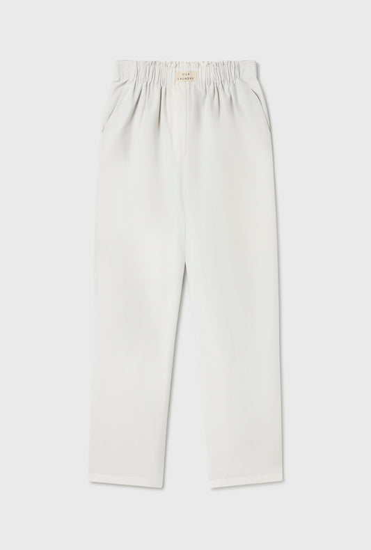 Cotton Silk Paper Bag Pants Dust