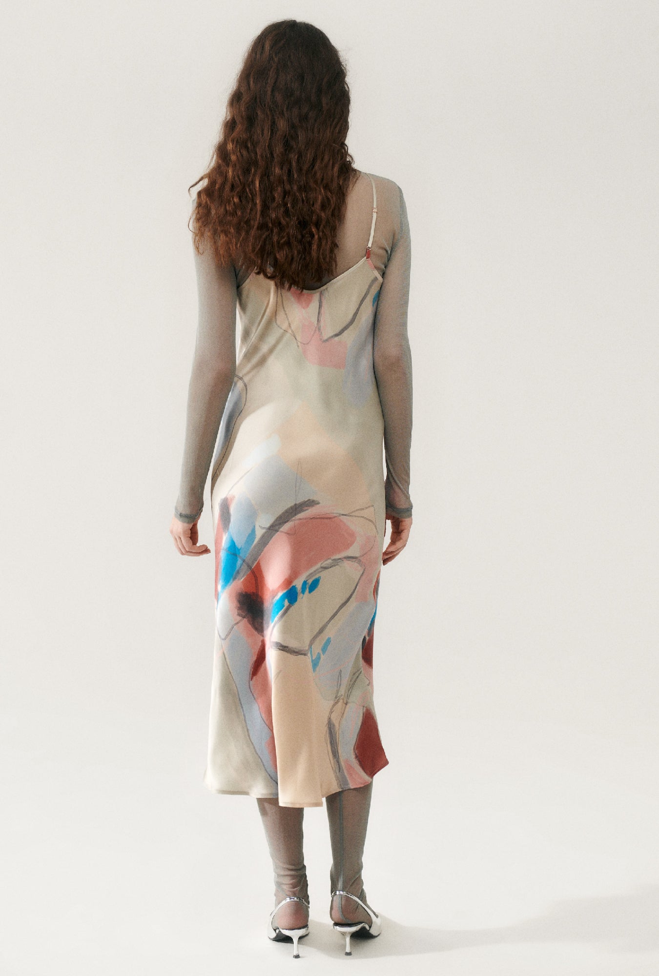 90S Slip Dress Expressionist