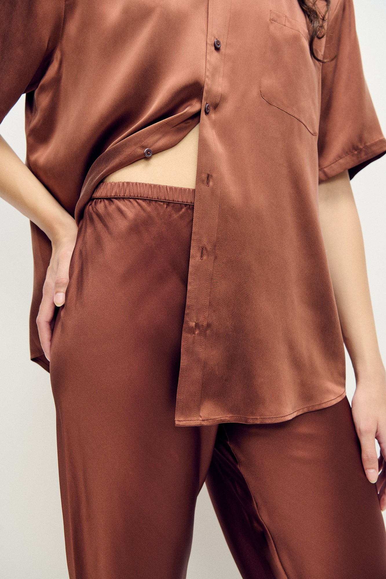 Bias Cut Pants Root