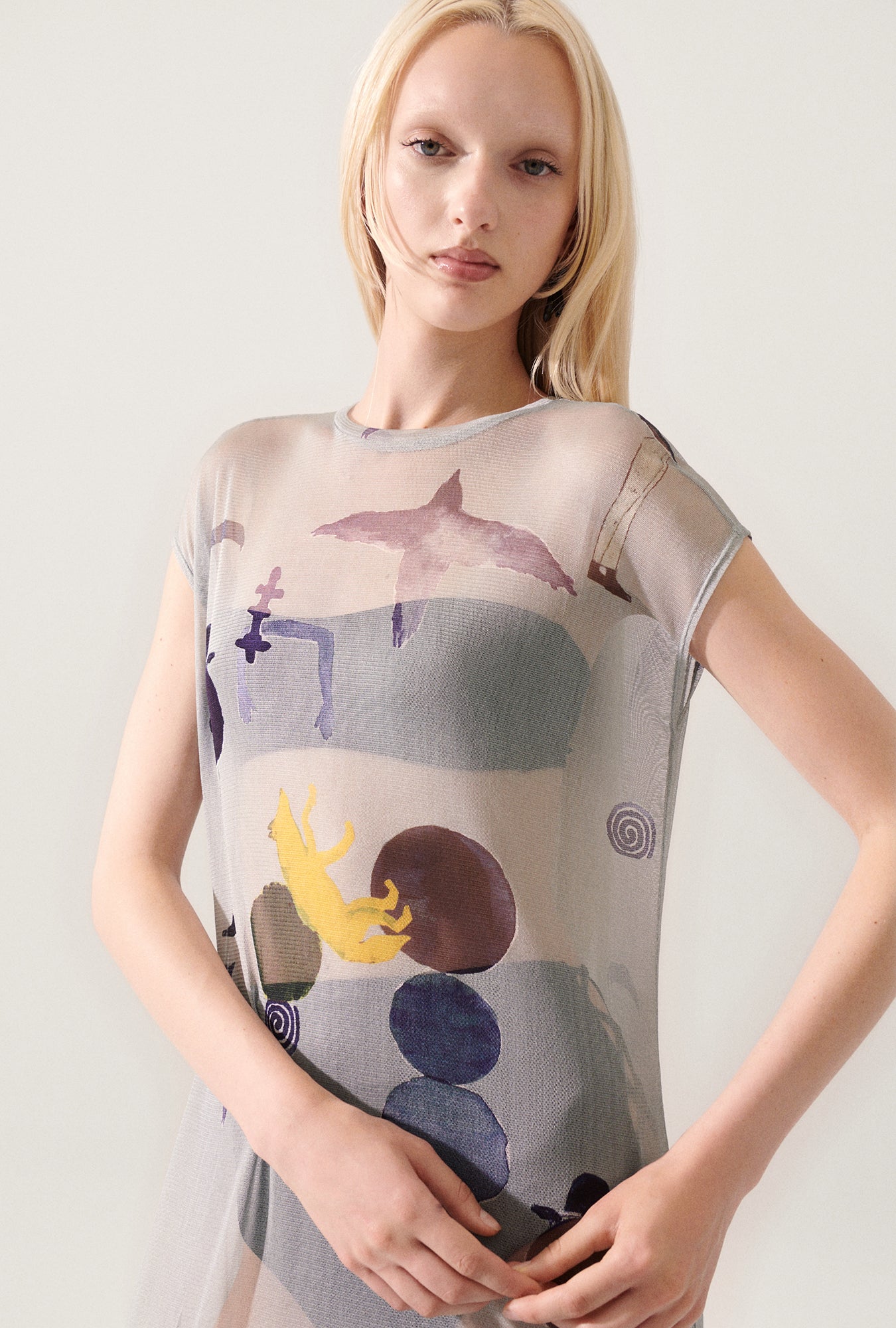 Silk Mesh Dress Protection