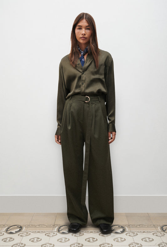 Boyfriend Shirt Pine