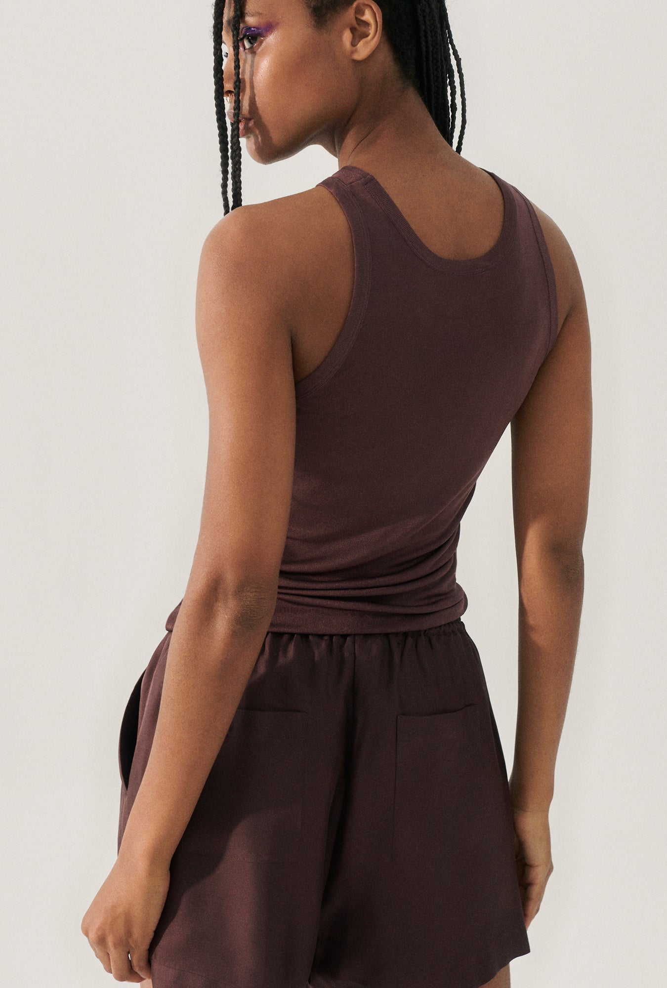 Jersey Tank Cacao