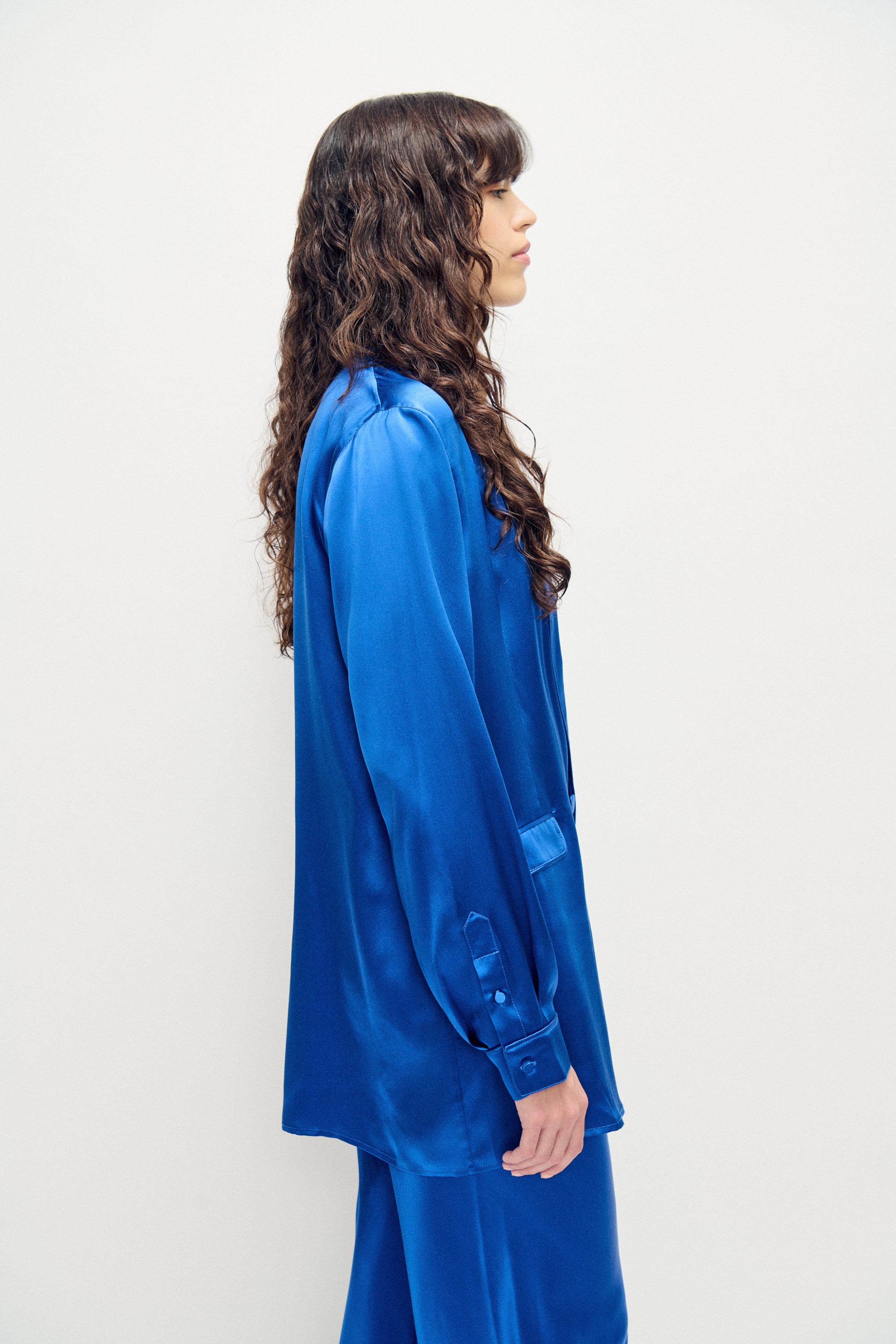 RELAXED BLAZER WEDGWOOD