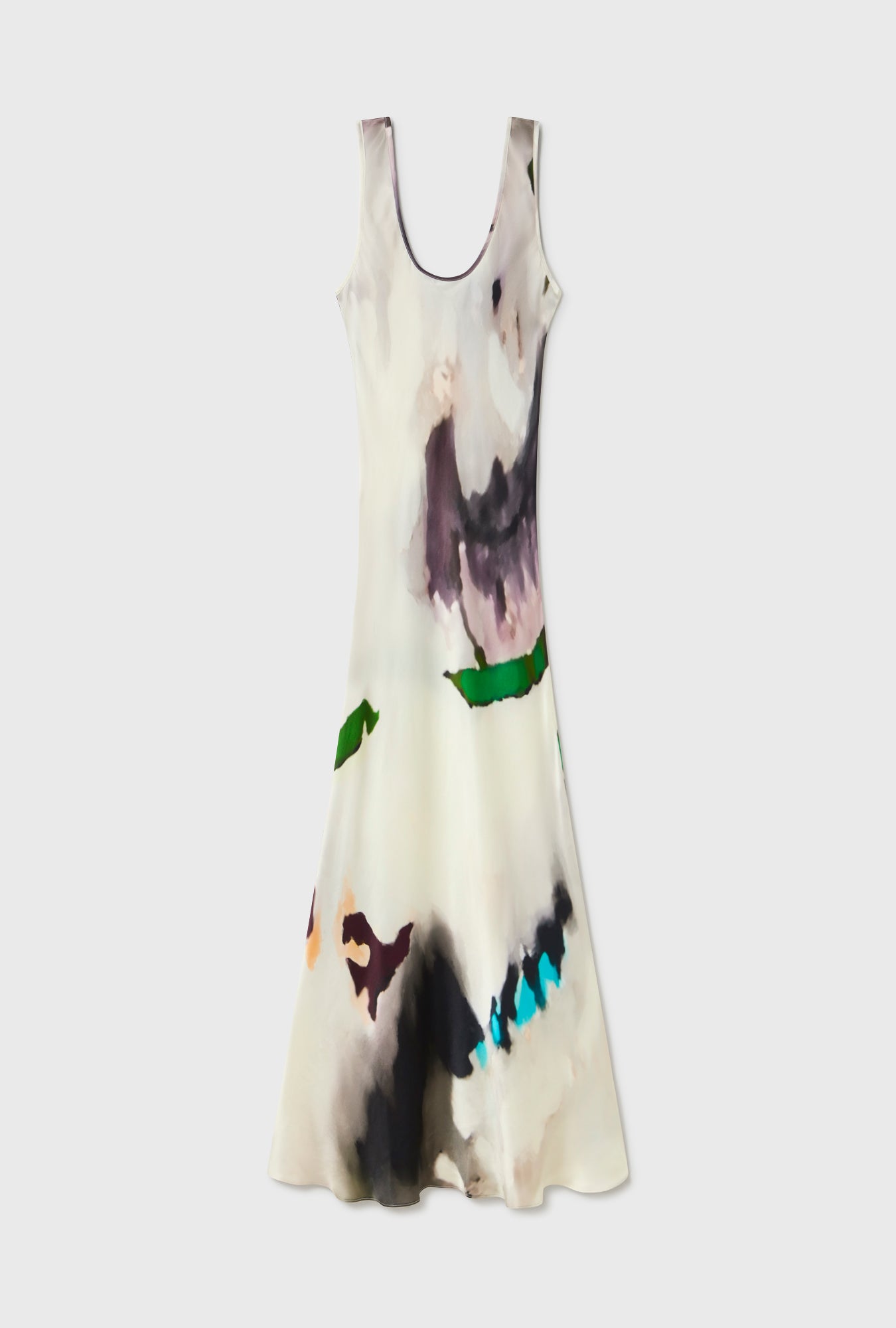 Scoop Neck Dress Phosphate