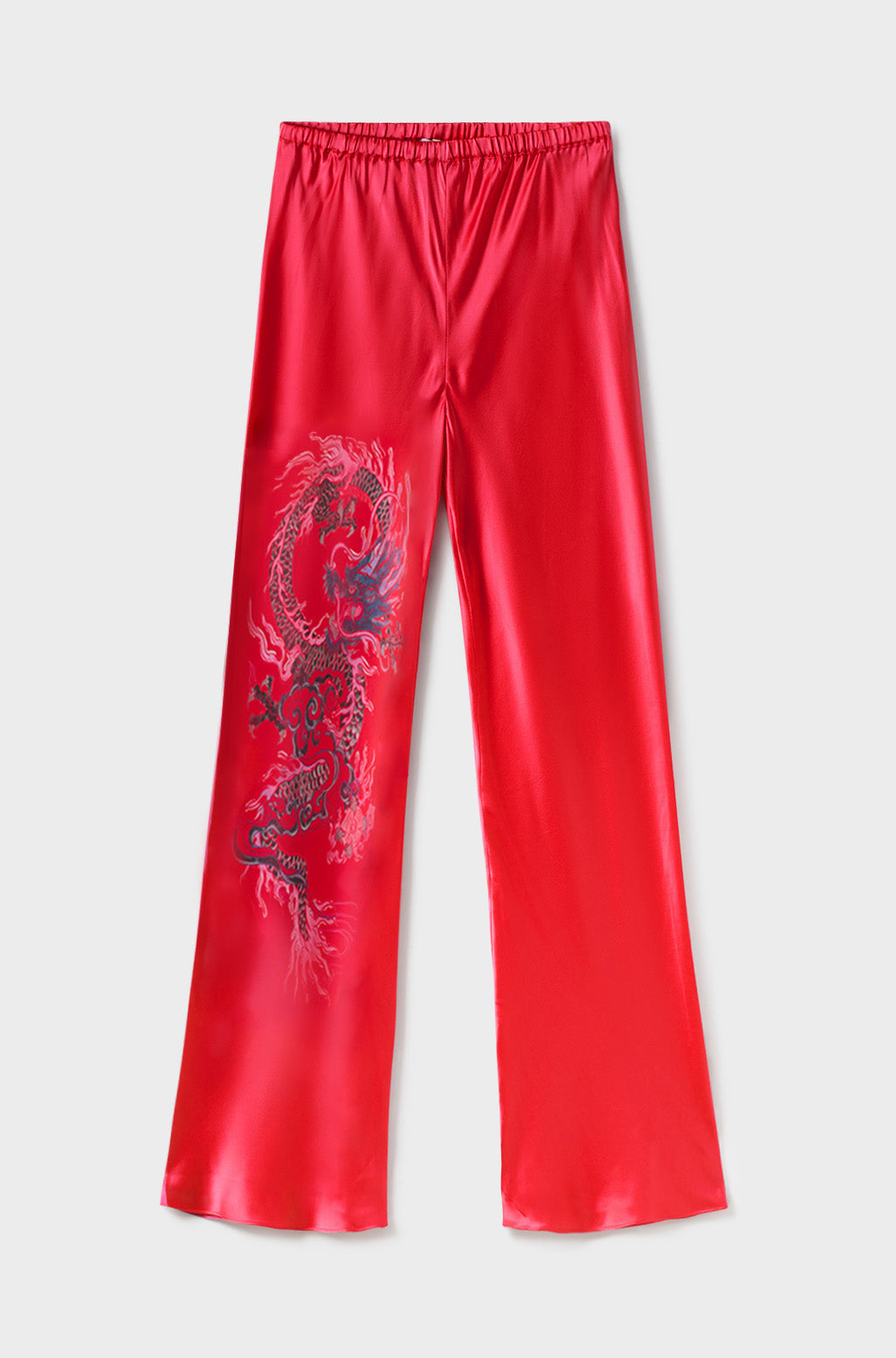 Bias Cut Pants Year of The Dragon