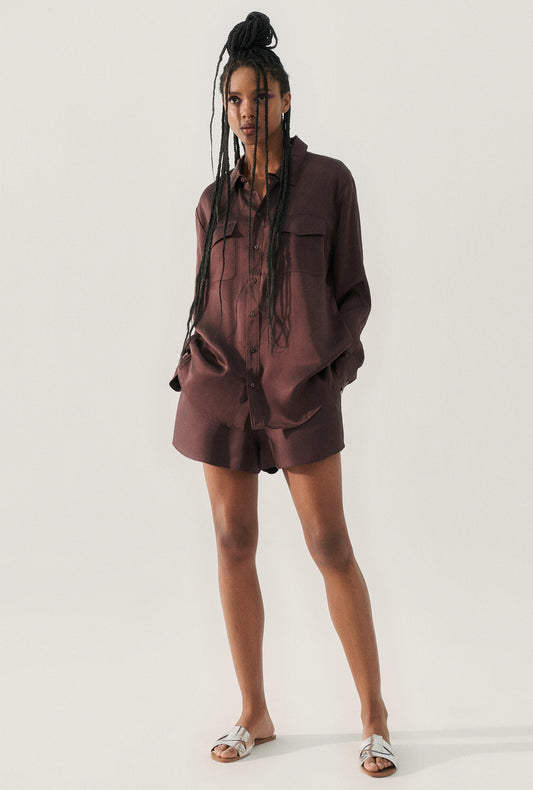 Boyfriend Shirt Cacao