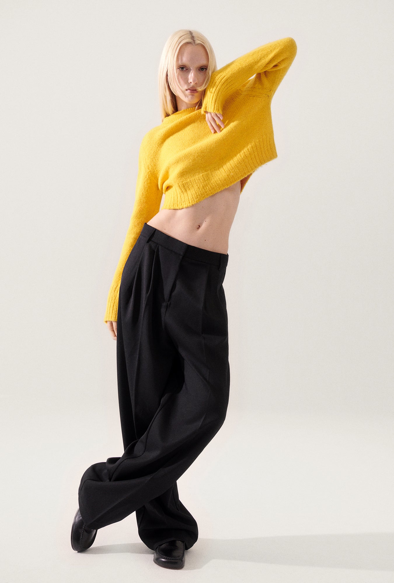 Wool Trouser Black