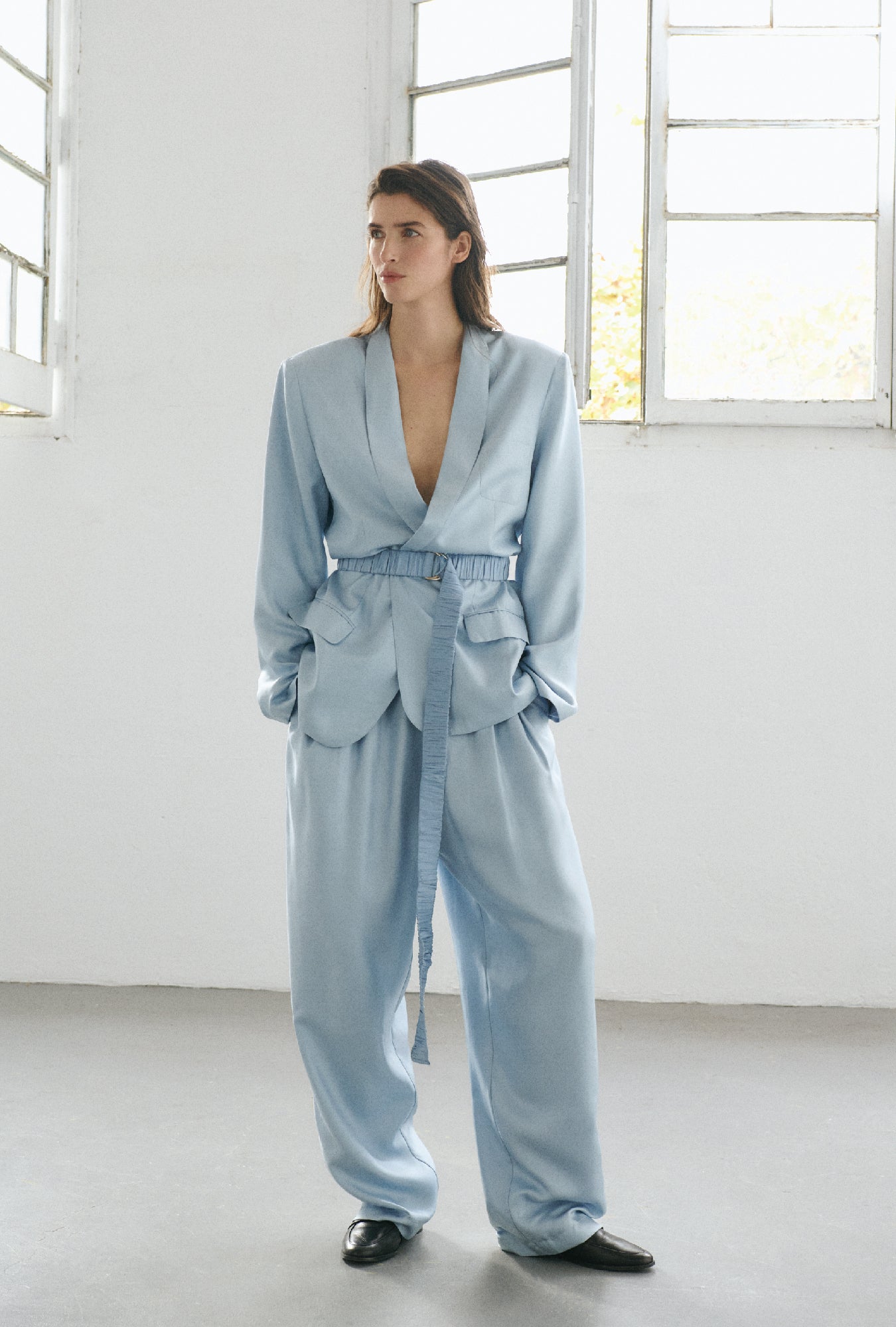 Twill Miami Blazer Sky