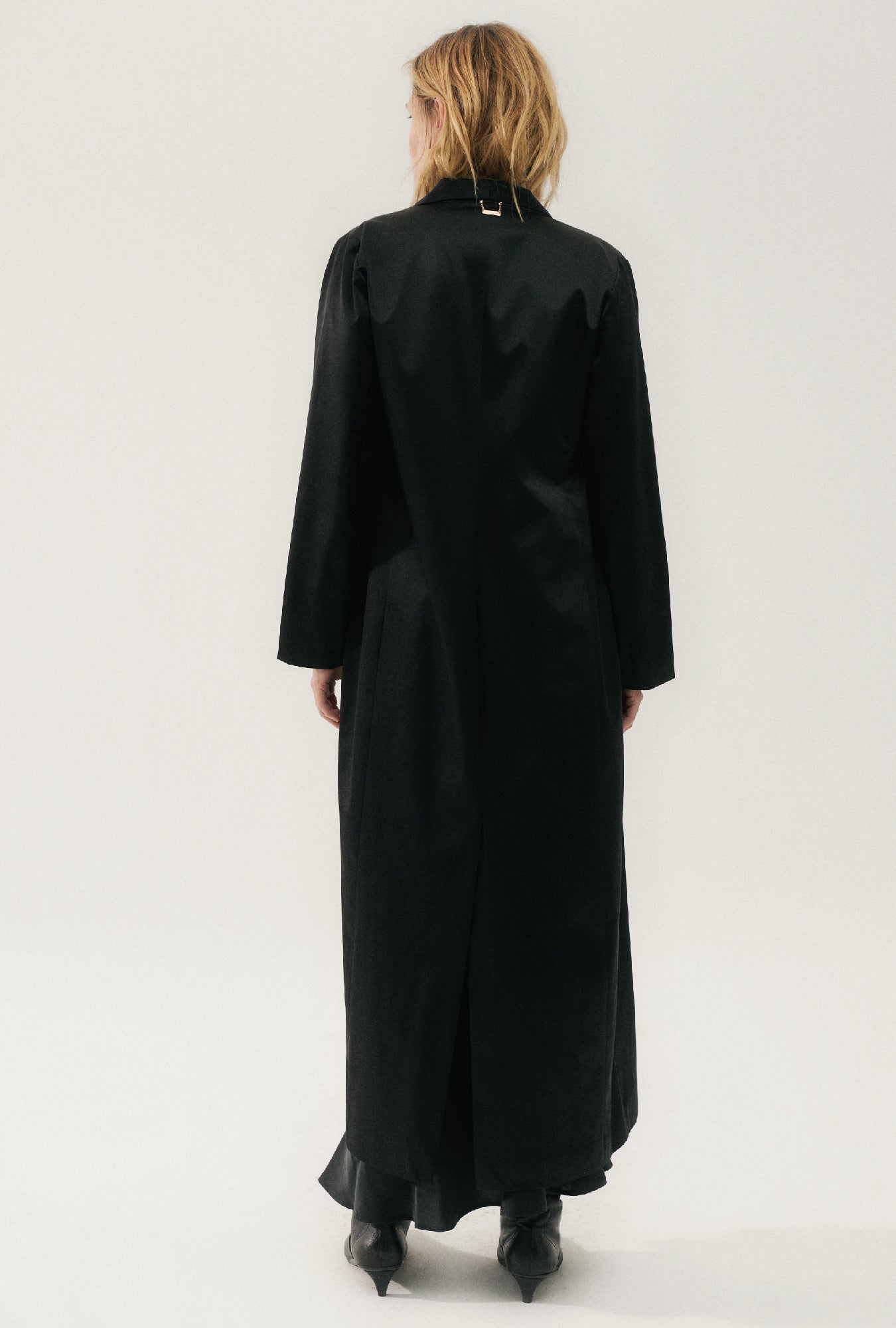 Weatherproof Long Blazer Black
