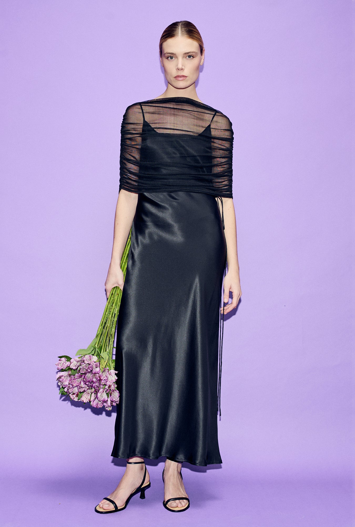 Mesh Cape Black