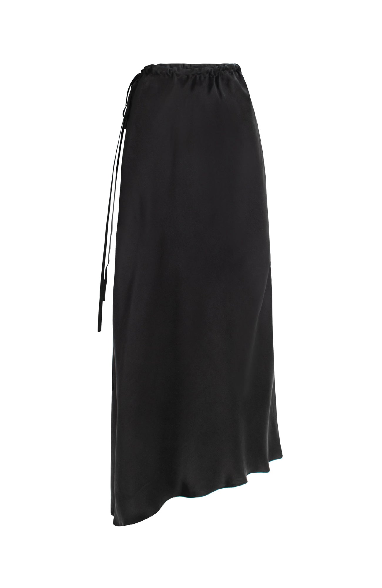 ASYMMETRIC SKIRT BLACK
